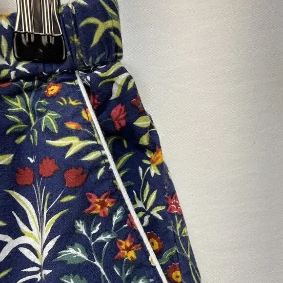 Printfresh Unicorn Garden Print Short Sleeve Organic Cotton Pajama Set Size S - Picture 13 of 15